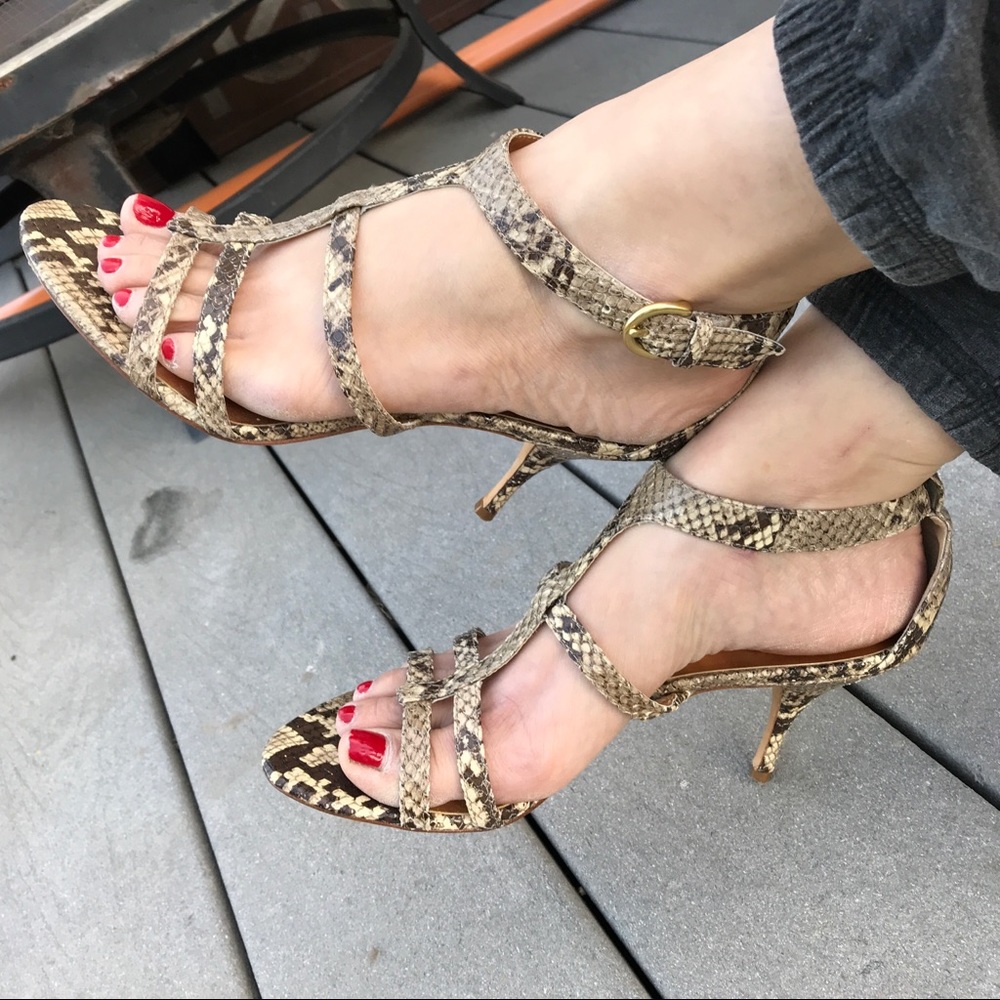 SOLD Coach Python Sandals 8.5
